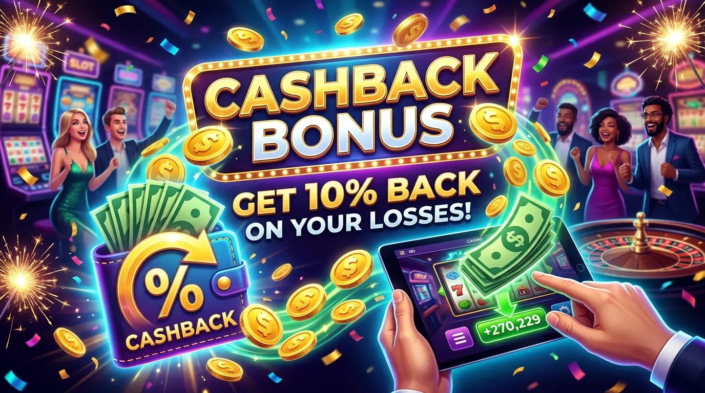 Cashback Bonus Windetta casino